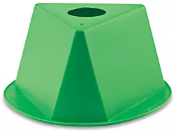 Conos de control de inventario - Verde